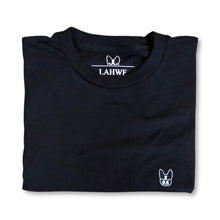 Load image into Gallery viewer, ‘Bonnie’ black embroidered tee