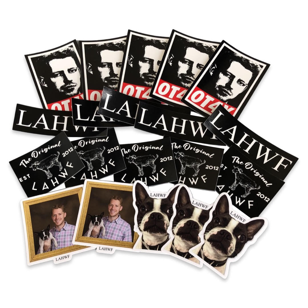 Assorted stickers