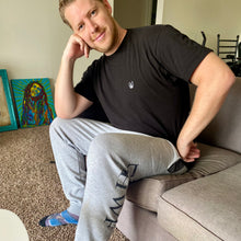 Load image into Gallery viewer, ‘Bonnie’ black embroidered tee