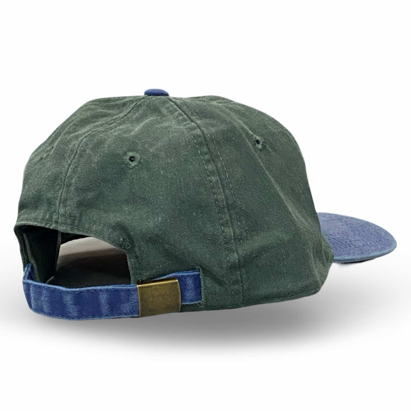 ‘Bonnie’ Boston Terrier hat - blue/green