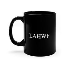 Load image into Gallery viewer, black lahwf mug
