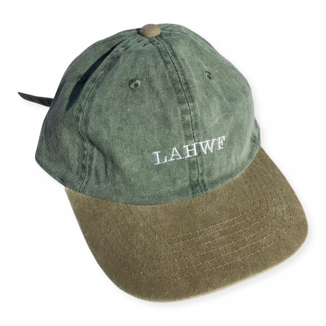 LAHWF hat - green/tan