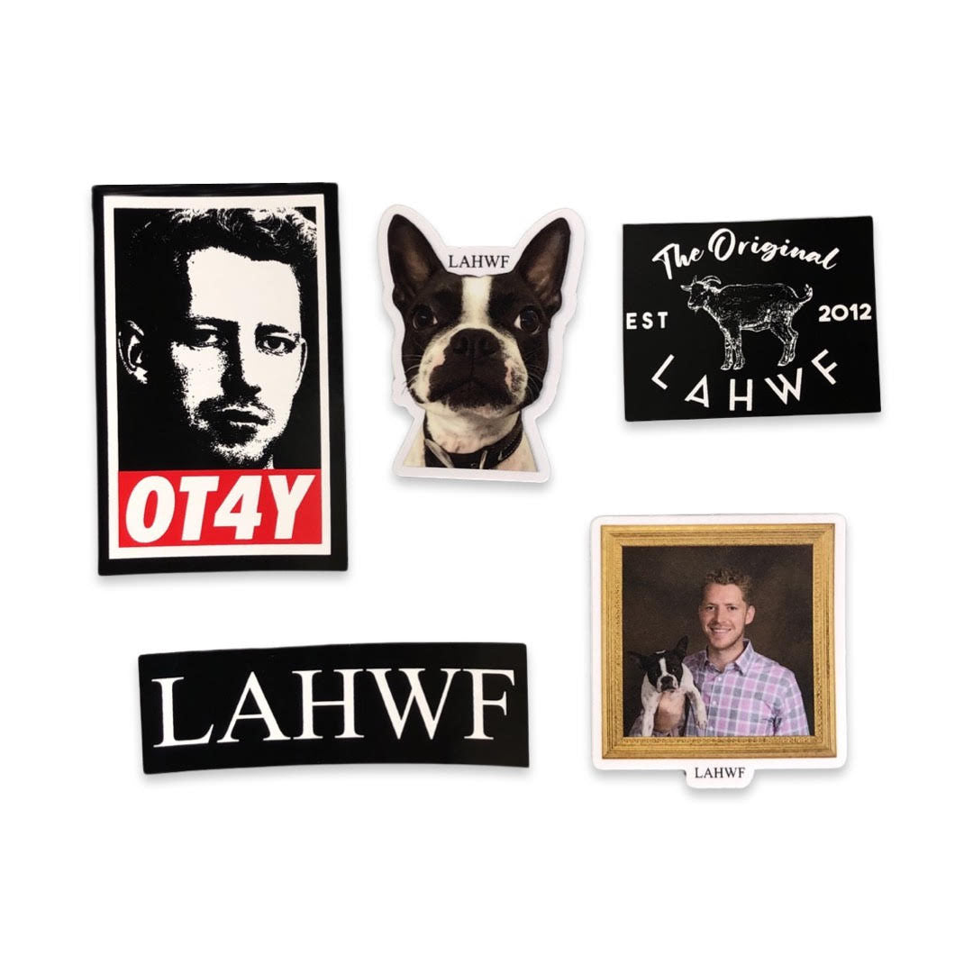 Assorted stickers