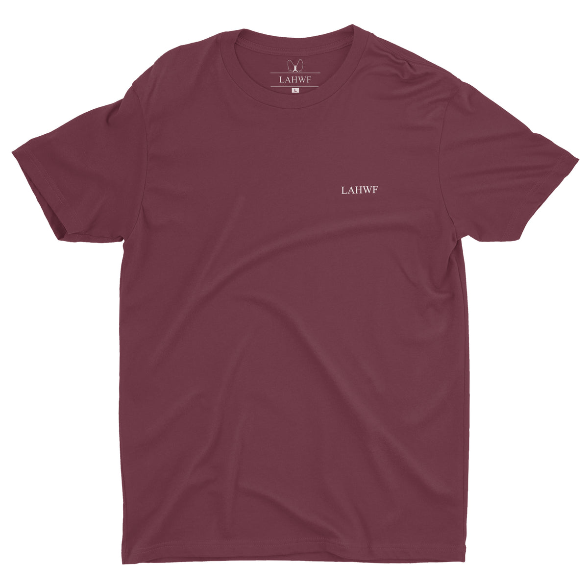 Maroon LAHWF tee